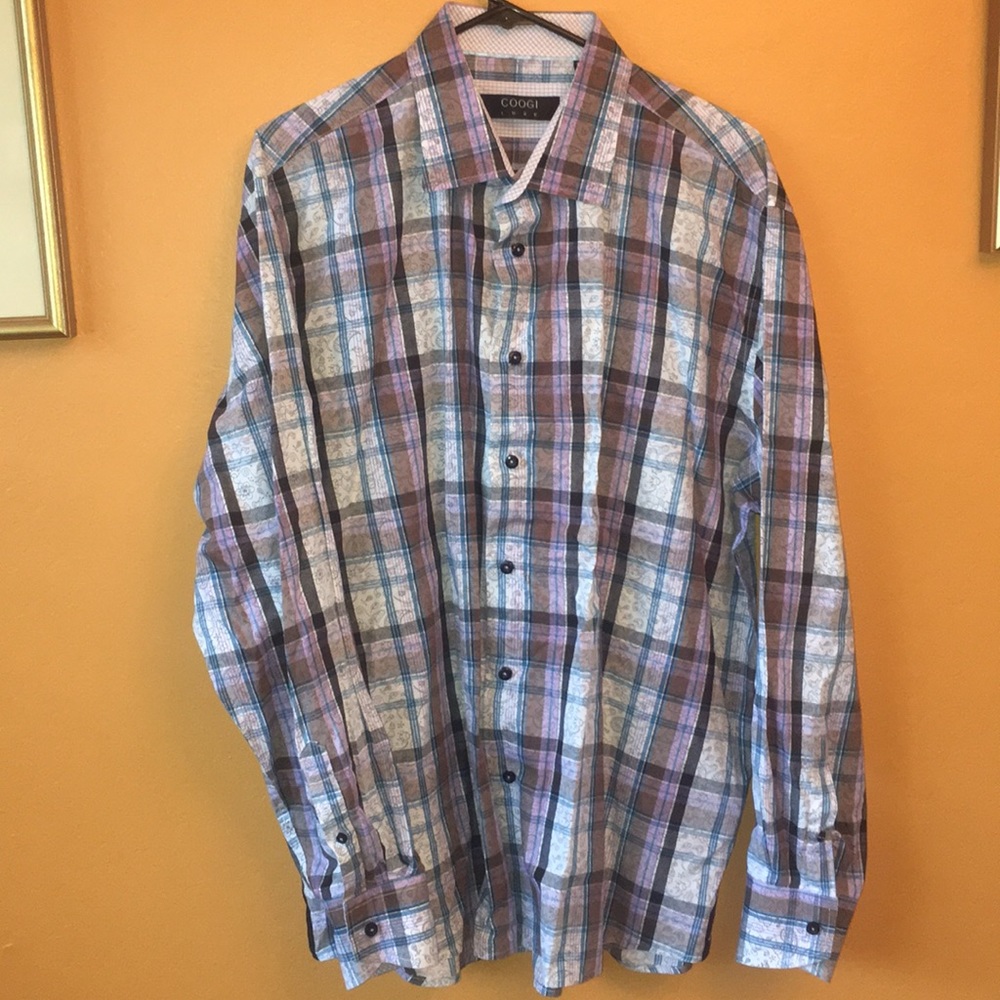 Coogi Luxe Men’s Dress Shirt 3XL